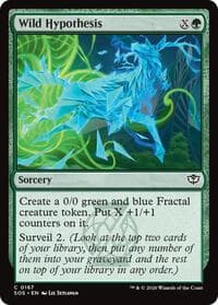 Wild Hypothesis - Secrets of Strixhaven - Magic: The Gathering card