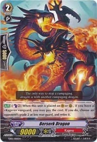 Berserk Dragon (Non-Holo) - Trial Deck 2: Dragonic Overlord - Cardfight Vanguard card