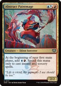 Abstract Paintmage - Secrets of Strixhaven - Magic: The Gathering card