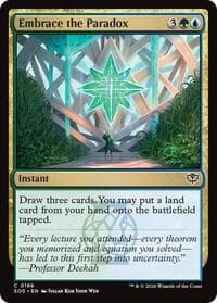 Embrace the Paradox - Secrets of Strixhaven - Magic: The Gathering card