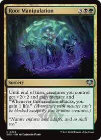 Root Manipulation - Secrets of Strixhaven - Magic: The Gathering card