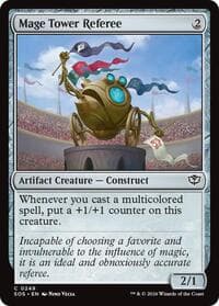 Mage Tower Referee - Secrets of Strixhaven - Magic: The Gathering card
