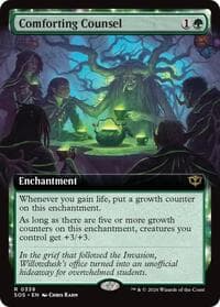 Comforting Counsel (Extended Art) - Secrets of Strixhaven - Magic: The Gathering card