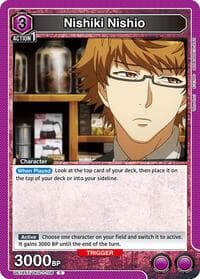 Nishiki Nishio - UE18ST: Tokyo Ghoul Starter Deck - Union Arena card