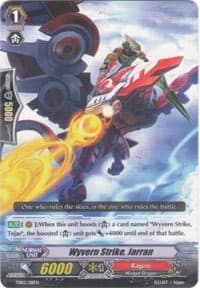 Wyvern Strike, Jarran - Trial Deck 2: Dragonic Overlord - Cardfight Vanguard card