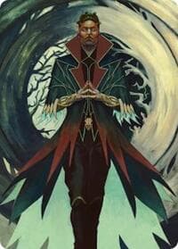 Professor Dellian Fel Art Card - Art Series: Secrets of Strixhaven - Magic: The Gathering card