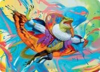 Inspired Skypainter Art Card - Art Series: Secrets of Strixhaven - Magic: The Gathering card