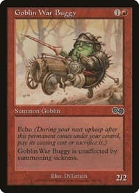 Goblin War Buggy - Urza's Saga - Magic: The Gathering card