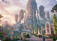 Command Tower Art Card - Art Series: Secrets of Strixhaven - Magic: The Gathering card