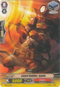 Lizard Soldier, Ganlu - Trial Deck 2: Dragonic Overlord - Cardfight Vanguard card
