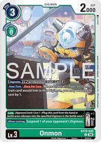 Onmon - Dual Revolution - Digimon Card Game card