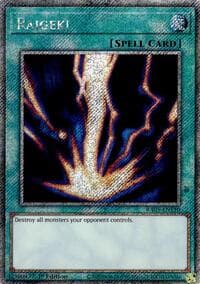 Raigeki (Platinum Secret Rare) - Rarity Collection 5 - YuGiOh card