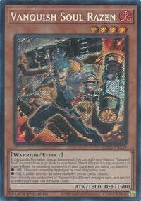 Vanquish Soul Razen (Secret Rare) - Rarity Collection 5 - YuGiOh card