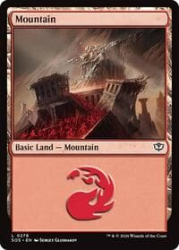 Mountain (0278) - Secrets of Strixhaven - Magic: The Gathering card