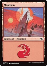Mountain (0279) - Secrets of Strixhaven - Magic: The Gathering card