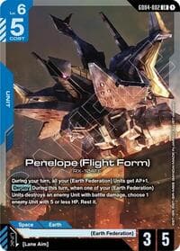 Penelope (Flight Form) - Phantom Aria - Gundam Card Game card