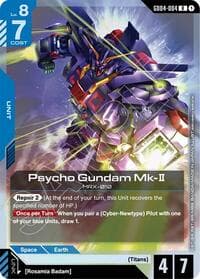 Psycho Gundam Mk-II - Phantom Aria - Gundam Card Game card