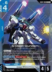 V-Dash Gundam - Phantom Aria - Gundam Card Game card