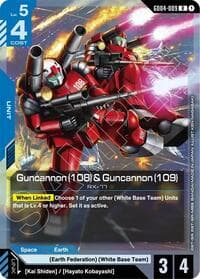 Guncannon (108) & Guncannon (109) - Phantom Aria - Gundam Card Game card