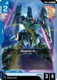 Gaplant - Phantom Aria - Gundam Card Game card