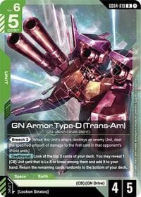 GN Armor Type-D (Trans-Am) - Phantom Aria - Gundam Card Game card