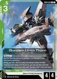 Gundam Lfrith Thorn - Phantom Aria - Gundam Card Game card