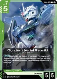 Gundam Aerial Rebuild - Phantom Aria - Gundam Card Game card