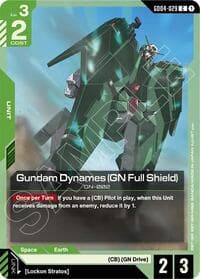 Gundam Dynames (GN Full Shield) - Phantom Aria - Gundam Card Game card