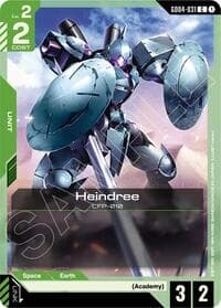 Heindree - Phantom Aria - Gundam Card Game card