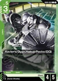 Xavier's Gyan Hakuji-Packs (GQ) - Phantom Aria - Gundam Card Game card