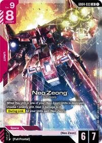 Neo Zeong - Phantom Aria - Gundam Card Game card