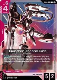 Gundam Throne Eins - Phantom Aria - Gundam Card Game card