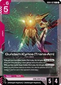 Gundam Kyrios (Trans-Am) - Phantom Aria - Gundam Card Game card