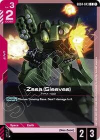 Zssa (Sleeves) - Phantom Aria - Gundam Card Game card
