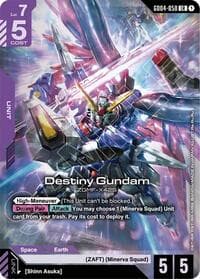 Destiny Gundam - Phantom Aria - Gundam Card Game card