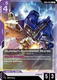 Gundam Airmaster Burst - Phantom Aria - Gundam Card Game card