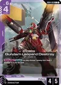 Gundam Leopard Destroy - Phantom Aria - Gundam Card Game card