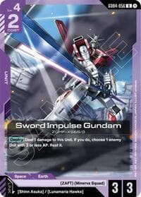 Sword Impulse Gundam - Phantom Aria - Gundam Card Game card