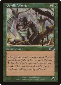 Gorilla Warrior - Urza's Saga - Magic: The Gathering card