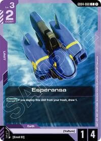 Esperansa - Phantom Aria - Gundam Card Game card