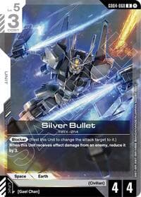 Silver Bullet - Phantom Aria - Gundam Card Game card