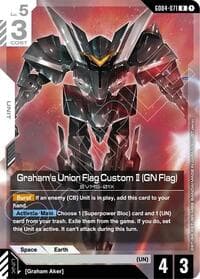 Graham's Union Flag Custom II (GN Flag) - Phantom Aria - Gundam Card Game card