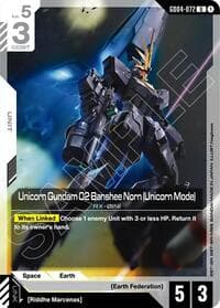 Unicorn Gundam 02 Banshee Norn (Unicorn Mode) - Phantom Aria - Gundam Card Game card