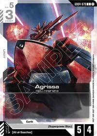 Agrissa - Phantom Aria - Gundam Card Game card