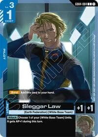 Sleggar Law - Phantom Aria - Gundam Card Game card