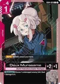 Deux Murasame - Phantom Aria - Gundam Card Game card