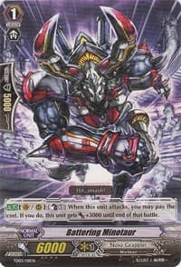 Battering Minotaur - Trial Deck 3: Golden Mechanical Soldier - Cardfight Vanguard card