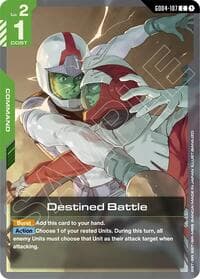 Destined Battle - Phantom Aria - Gundam Card Game card
