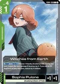 Witches from Earth - Phantom Aria - Gundam Card Game card