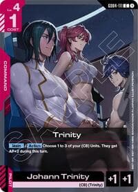 Trinity - Phantom Aria - Gundam Card Game card